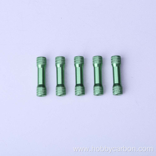 Colorful Aluminum knurled Spacer M3 round Spacer standoff